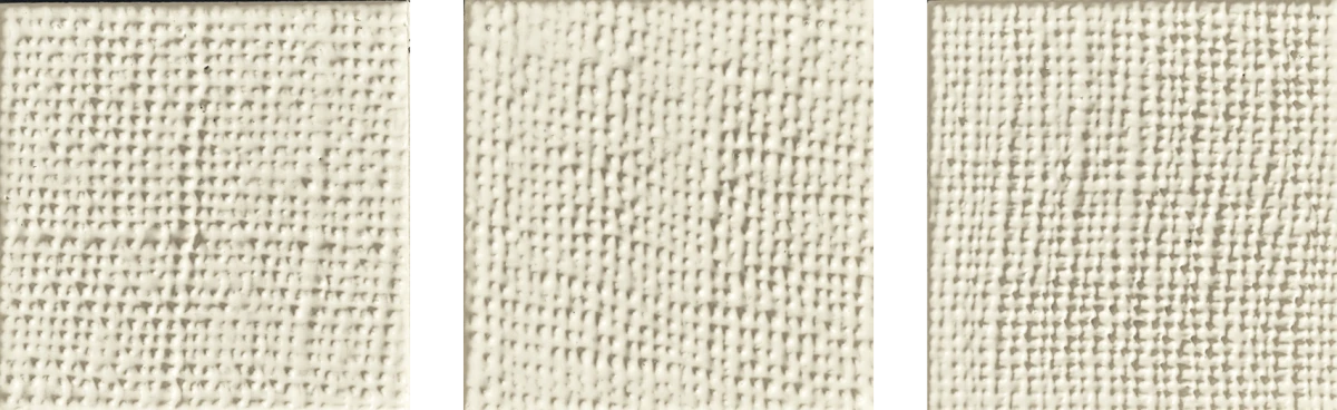 Square Loomed White