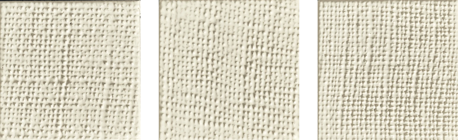 Square Loomed White