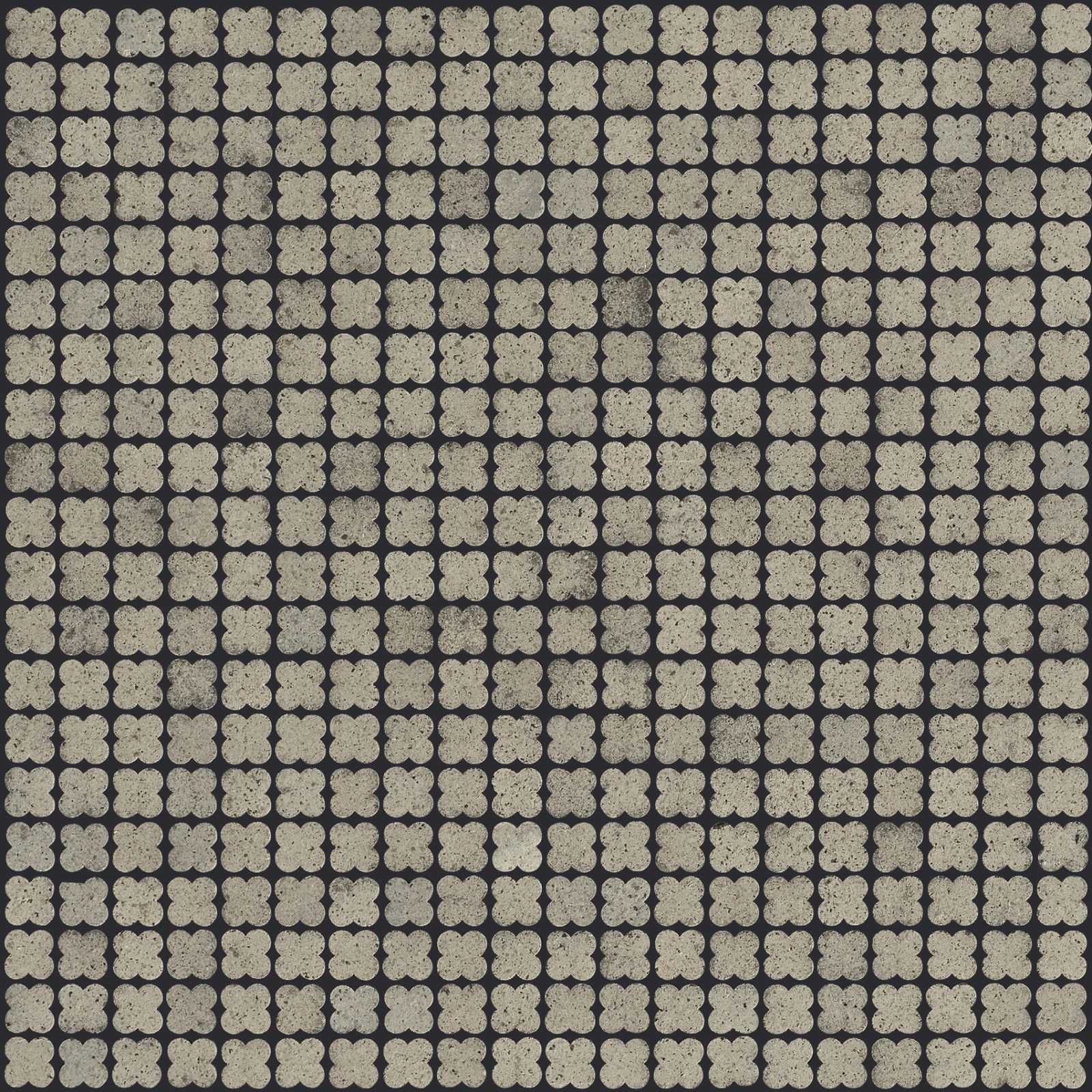 Floral Light Taupe