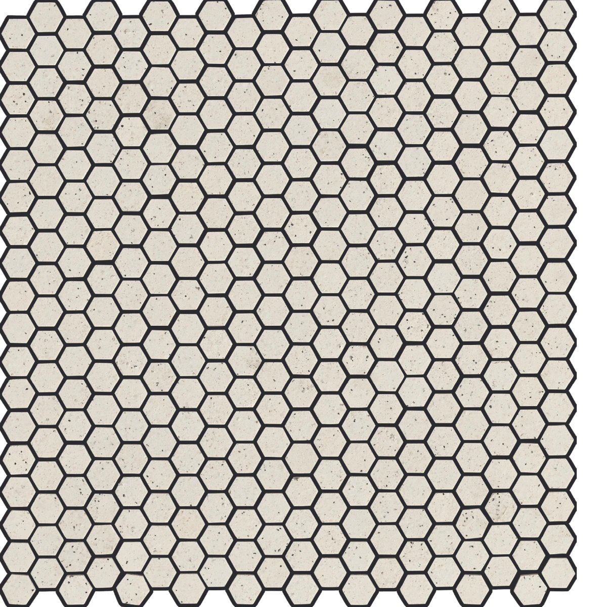 Hexagon Bone Ivory